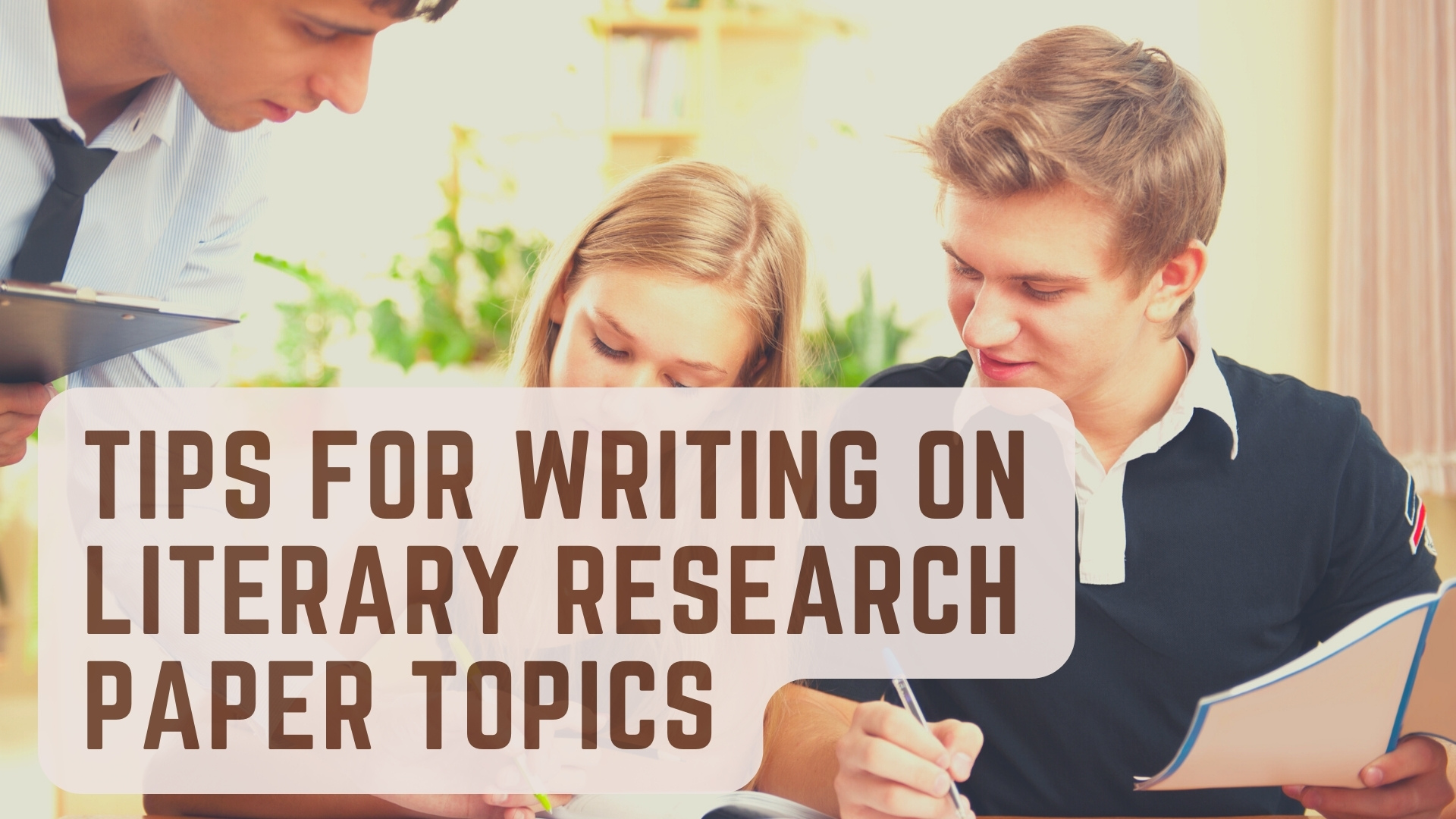 literary research paper topics