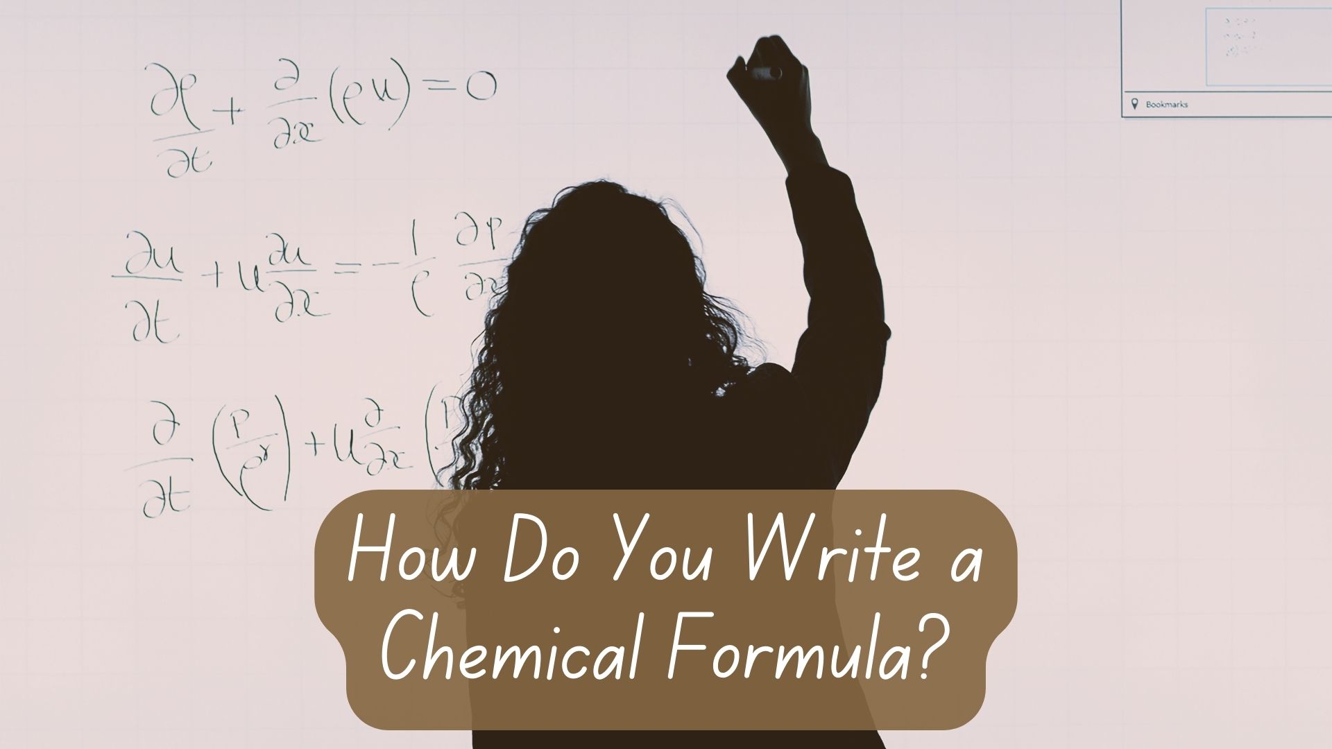 how to write chemical formulas