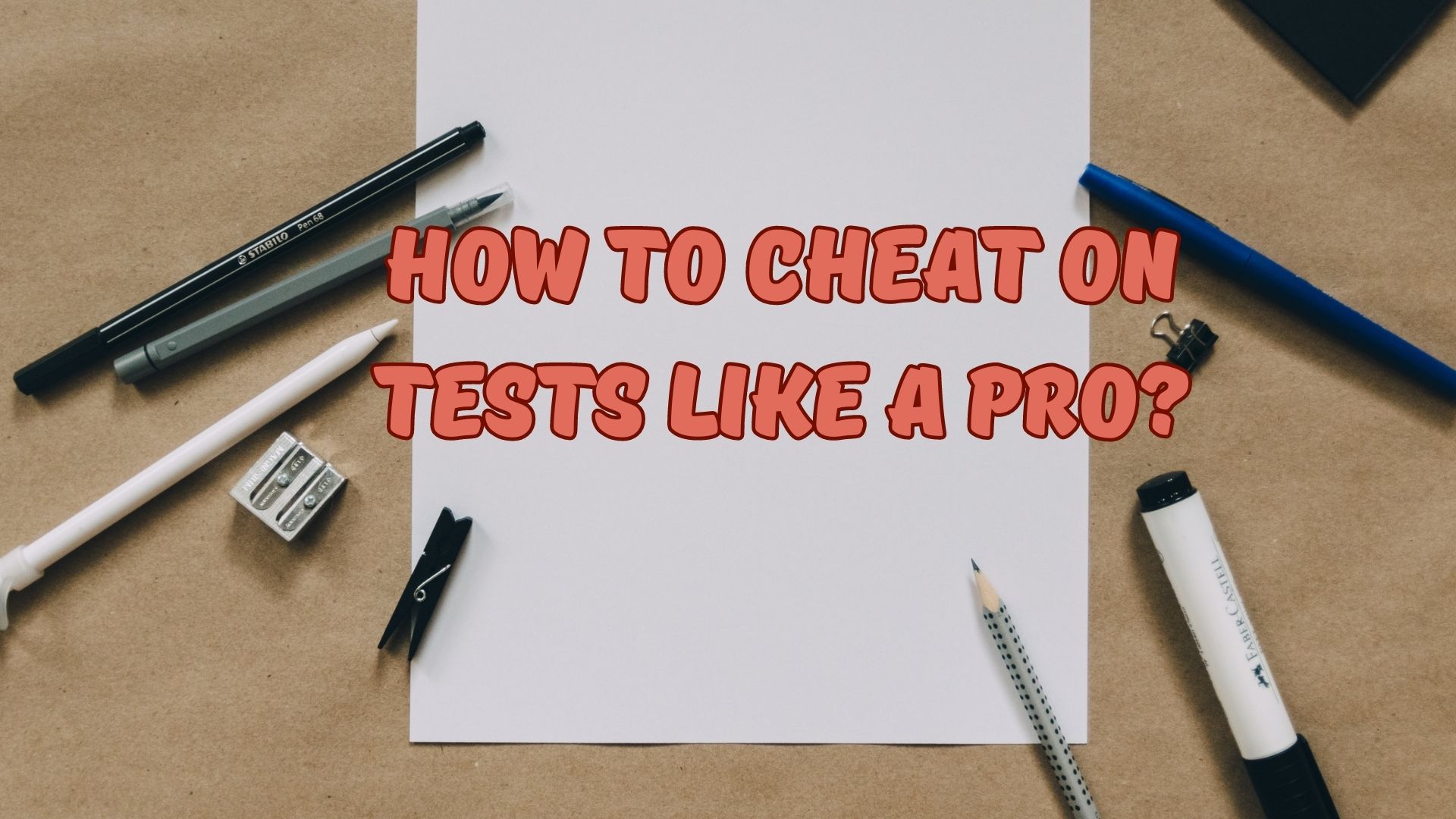 How To Cheat In Exam And Get High Scores