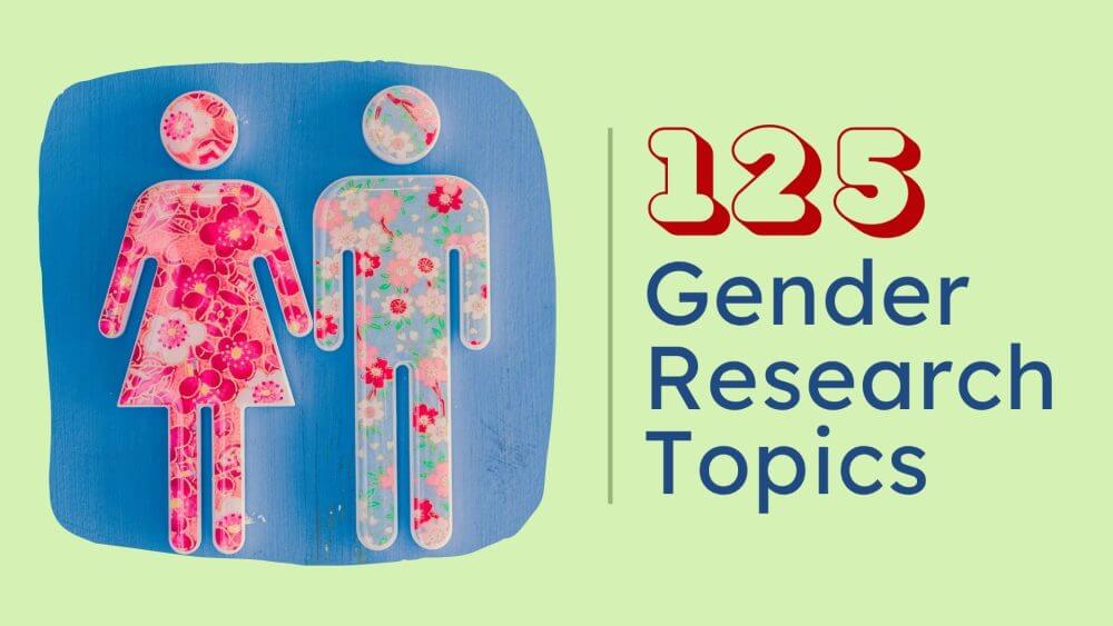 gender research topics