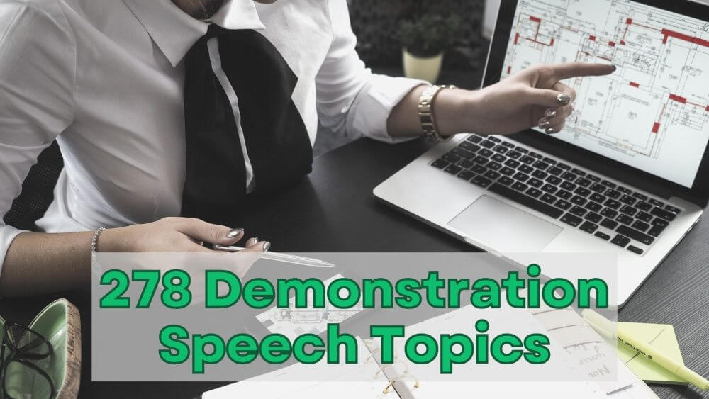 demonstration speech ideas
