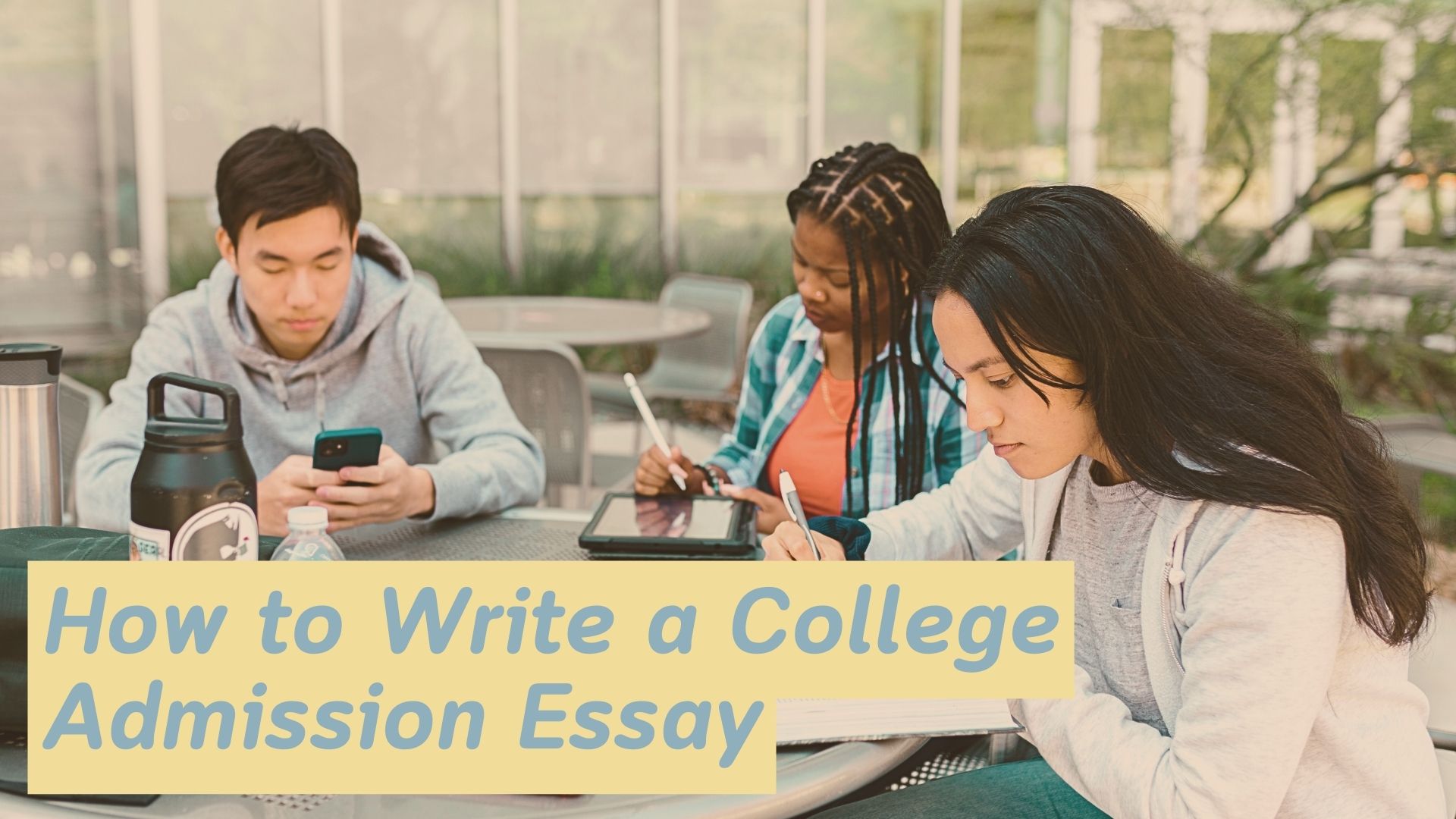 how to write a college admission essay