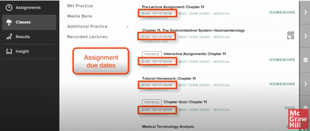 connect assignment mcgraw hill