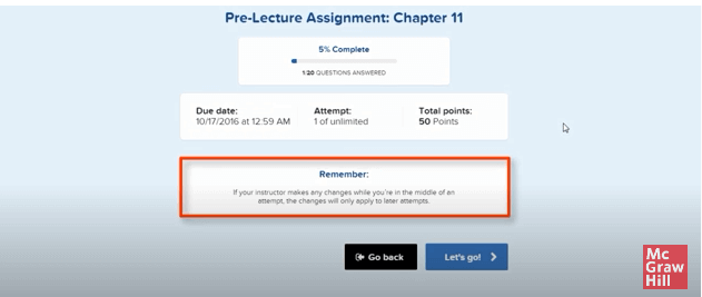 student registration information mcgraw hill connect